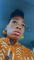 Fulani Hoop Earrings | Silver and Gold | (Made in Mali π²π±)